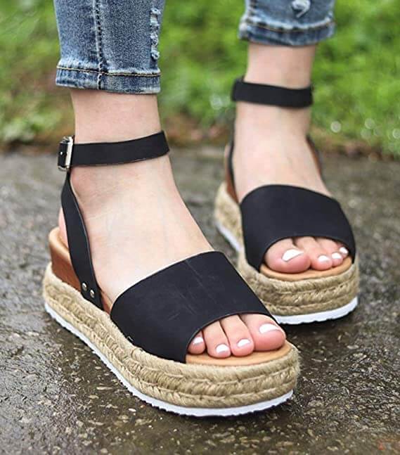 Trendy Women's Espadrille Summer Sandals – Liv