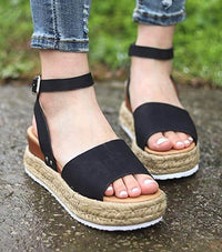 Trendy Women's Espadrille Summer Sandals – Liv