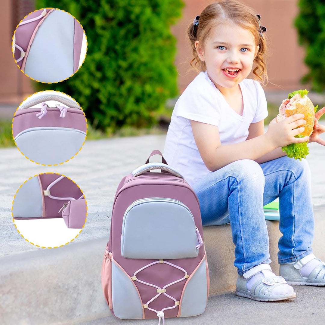 School Bag Set – Large-Capacity Student Backpack with Pen Holder & Bags – Nivora