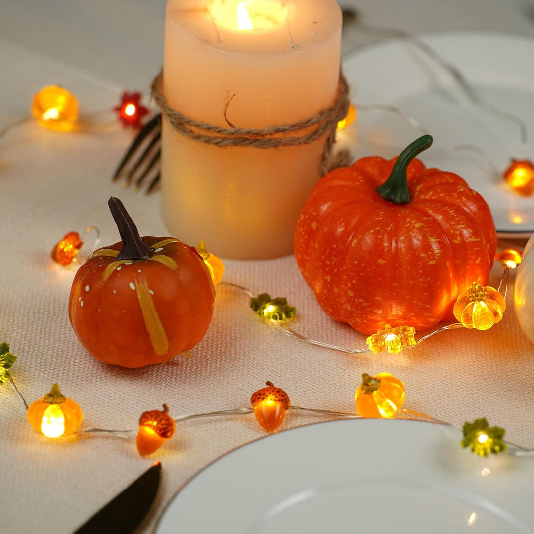 3D Eikel Herfst Lichtsllinger (3 m) - HarvestGlow