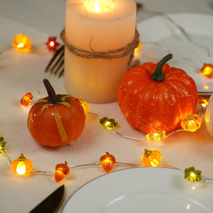 3D Eikel Herfst Lichtsllinger (3 m) - HarvestGlow