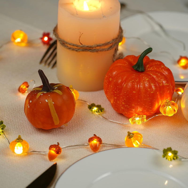 3D Eikel Herfst Lichtsllinger (3 m) - HarvestGlow