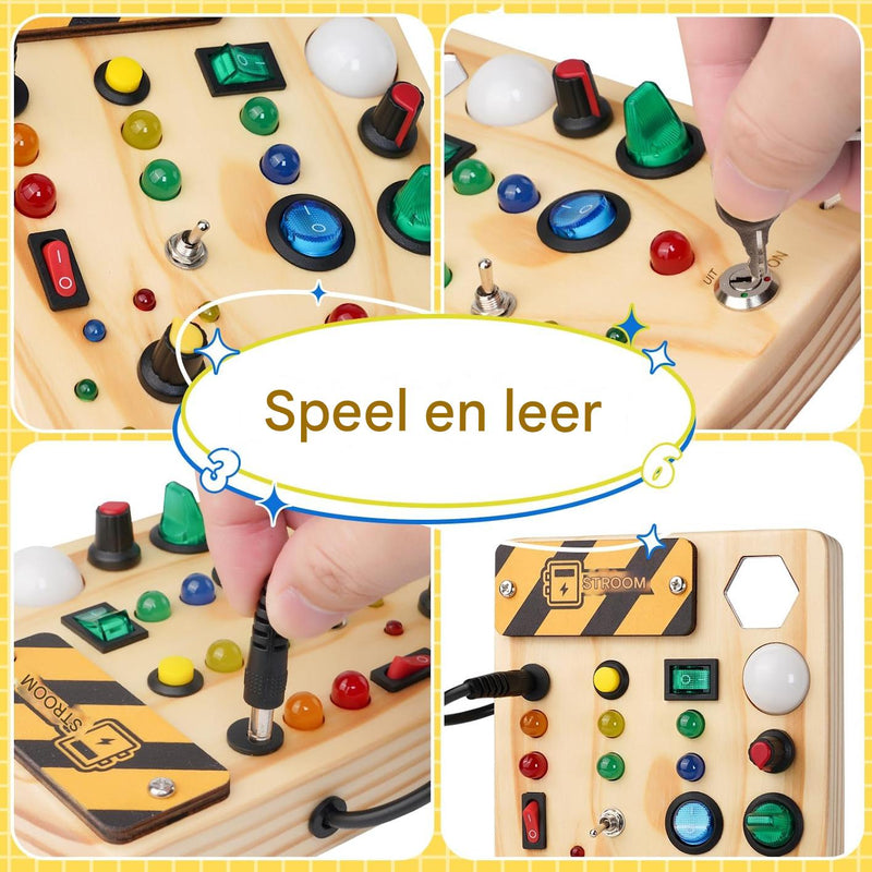 Interactive Montessori Board for Toddlers - BrightStart