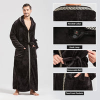 Comfortabele Flanellen Heren Badjas - James