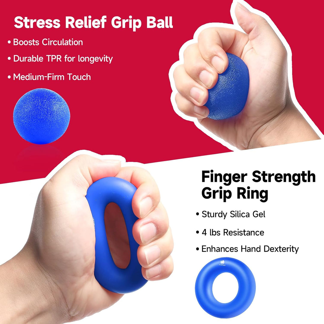 Adjustable Grip Strengthener Kit – 5-Pack