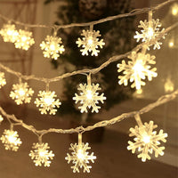 Sneeuwvlok LED Lichtslinger (6 m) - FrostyTwinkle
