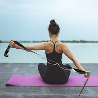 Yoga Stretch Band with 12 Loops