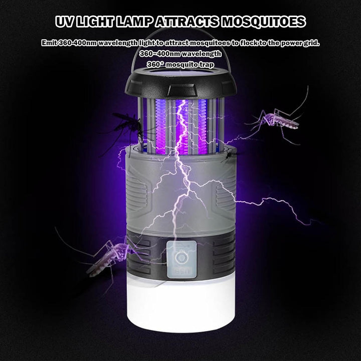 Lámpara trampa para moscas solar con lámpara UV – Zynora