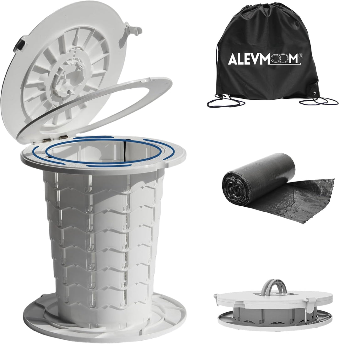 Inodoro portátil con altura ajustable – CampMate