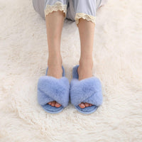 Fuzzy Slippers met Memory Foam - CloudStep