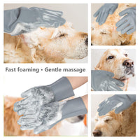 Efficient Pet Grooming Glove - For Tangle-Free Coat!