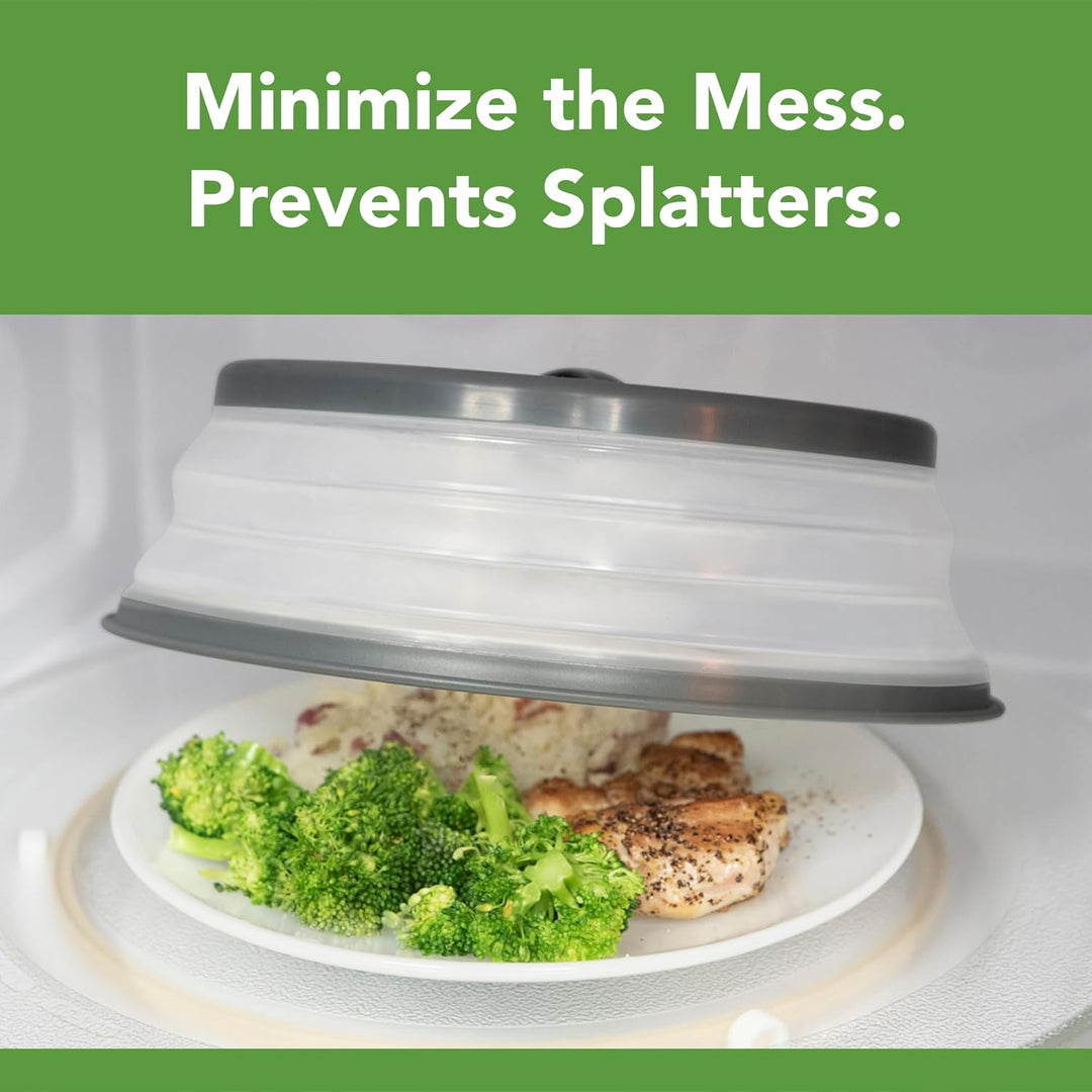Microwave Splatter Cover - Foldable Silicone Lid