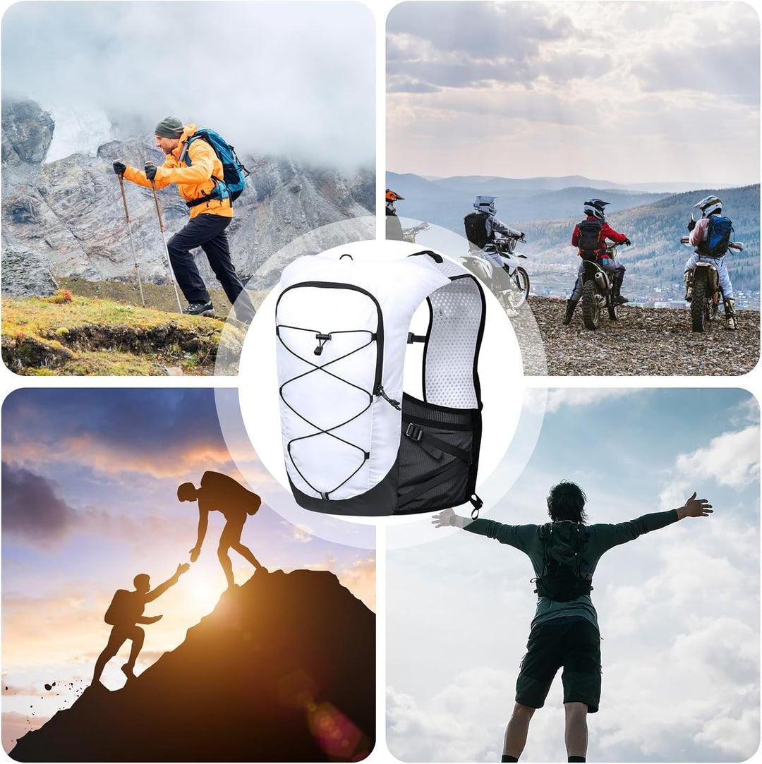 Running Vest Backpack – Lightweight Hydration Pack for Trail Running & Cycling – Alvory