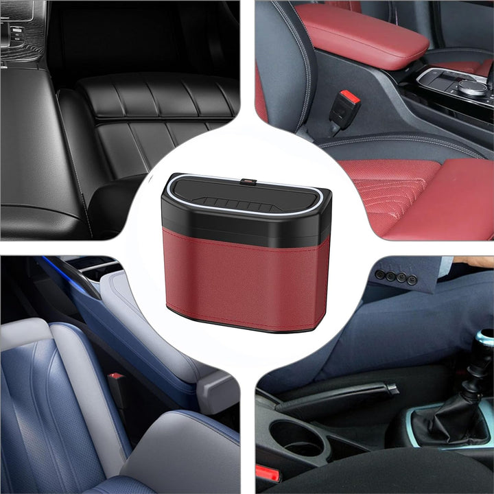 Papelera para coche a prueba de olores con luz táctil – Lurevo
