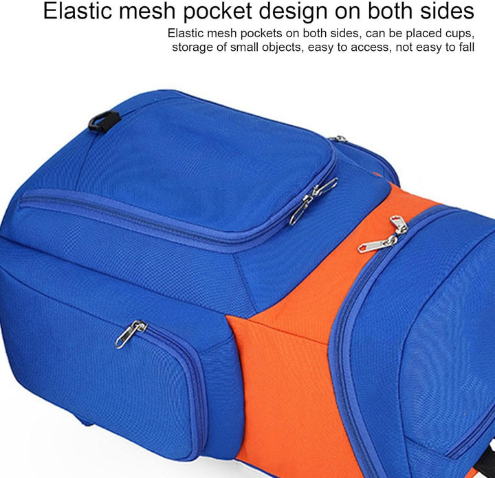 Mochila de baloncesto para hombre – Bolsa deportiva grande de 30L con base impermeable – Draycor