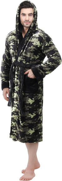 Comfortable Men's Fleece Bathrobe - Harry