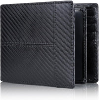 Premium RFID-Blocking Leather Bifold Wallet for Men - SlimArmor