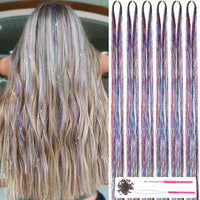 Sparkling Hair Tinsel Kit – Strands of Glitter!