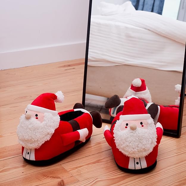 Warm Santa Slippers - JollySanta