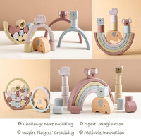 Montessori Wooden Play Set – Buildoro