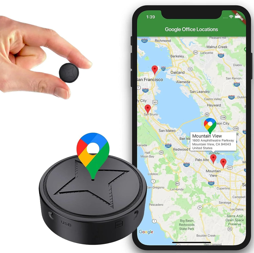 StealthTrack™ GPS Tracker with Strong Magnet – Real-time Security for Car, Scooter, or Luggage