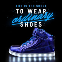 Trendy LED Sneakers met Oplaadbare Verlichting - LumaBoost