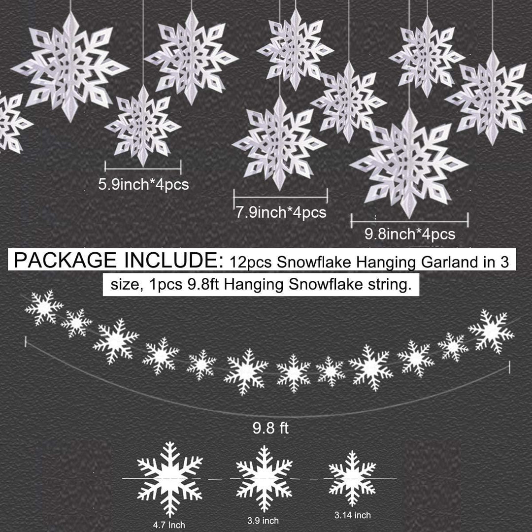 Snowflake Christmas Decoration - WinterWonder