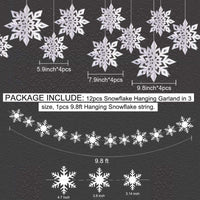 Snowflake Christmas Decoration - WinterWonder