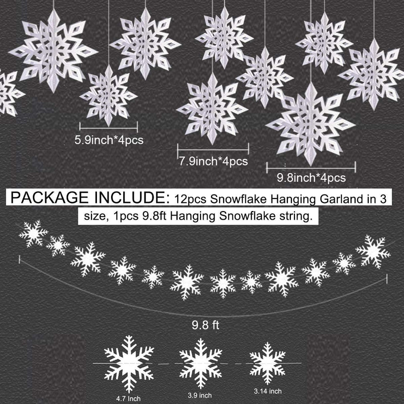 Snowflake Christmas Decoration - WinterWonder