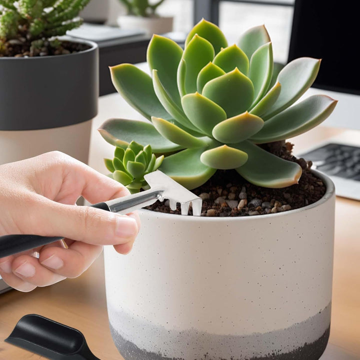 12-in-1 vetplantgereedschapset met opbergtas voor binnentuinieren