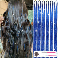 Sparkling Hair Tinsel Kit – Strands of Glitter!
