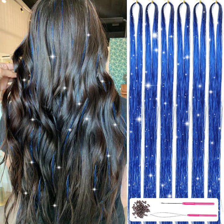 Sparkling Hair Tinsel Kit – Strands of Glitter!