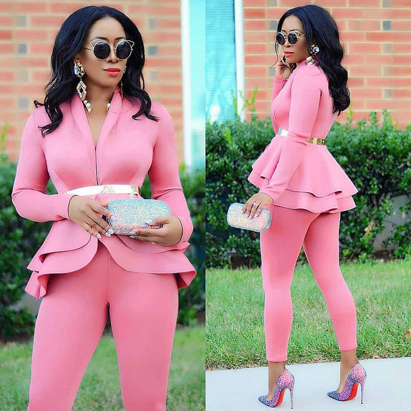 Blazer en Broek Set - Faylinn