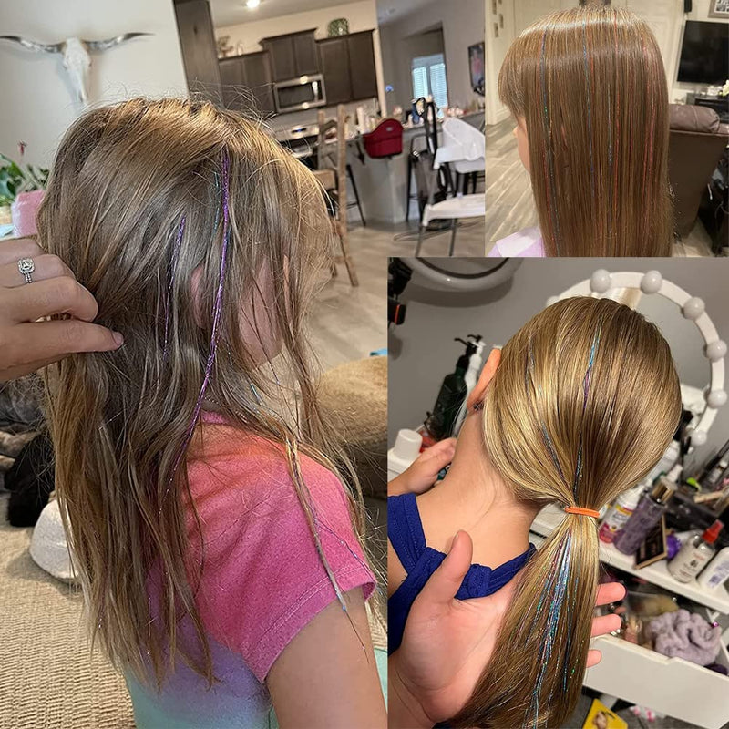 Sparkling Hair Tinsel Kit – Strands of Glitter!