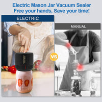Electric Vacuum Sealer Kit for Mason Jars - SealTight