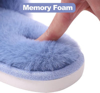 Fuzzy Slippers met Memory Foam - CloudStep