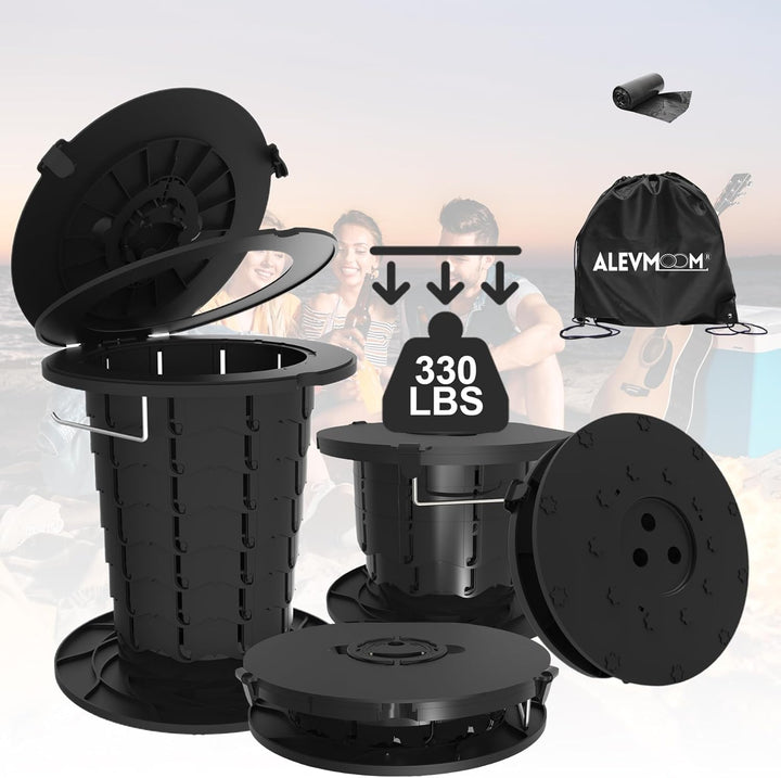 Inodoro portátil con altura ajustable – CampMate