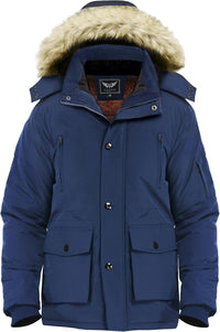 Winterjas met Afneembare Capuchon voor Heren - Gabriel