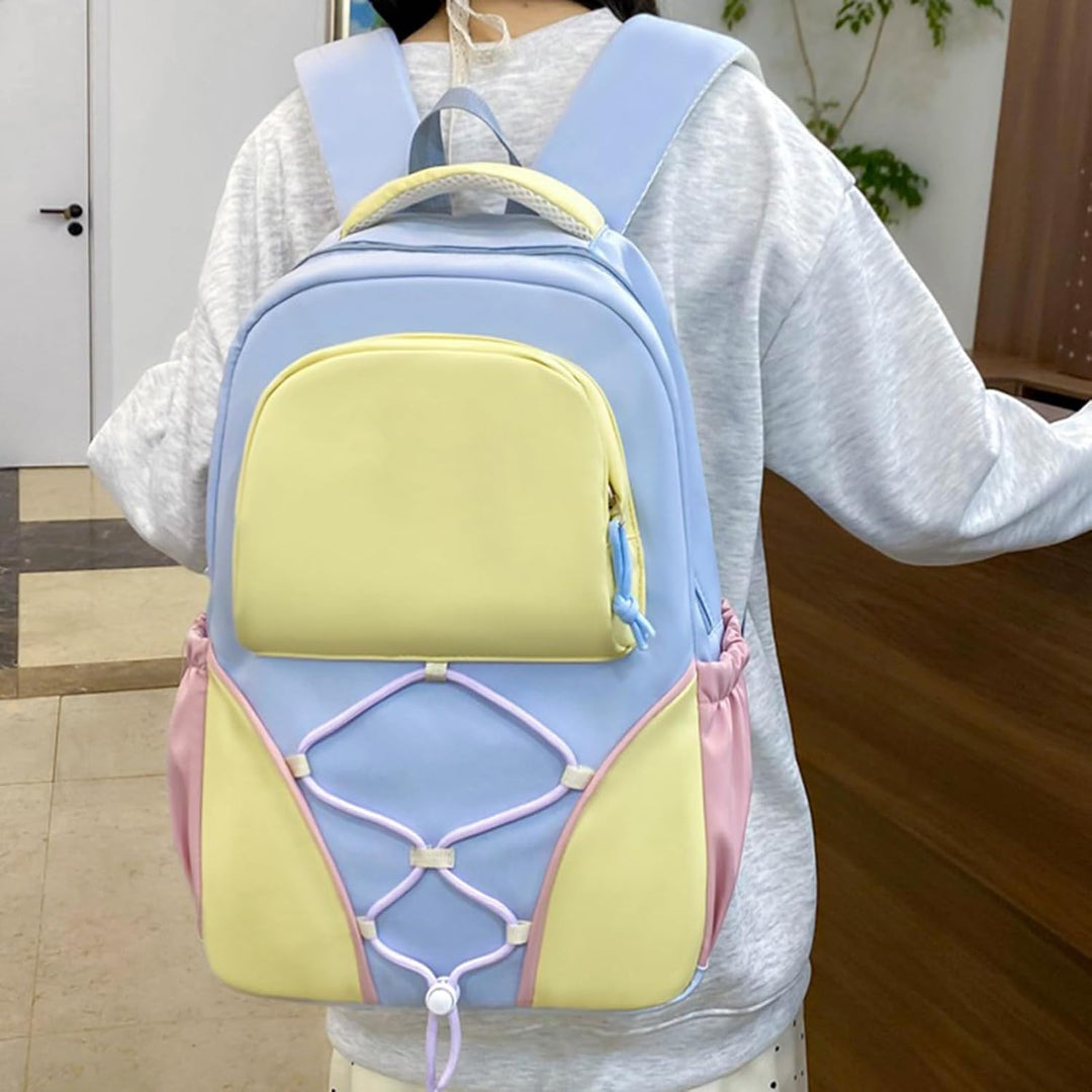 School Bag Set – Large-Capacity Student Backpack with Pen Holder & Bags – Nivora