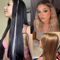 Sparkling Hair Tinsel Kit – Strands of Glitter!
