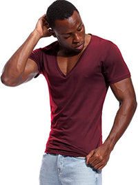 Casual and figure-flattering men's V-neck T-shirt – Jonas