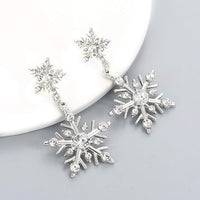 Winter Snowflake Earrings - FrostFlare
