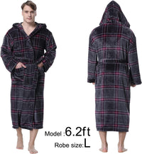 Luxe Heren Badjas met Capuchon - Lars
