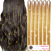Sparkling Hair Tinsel Kit – Strands of Glitter!