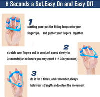 Hand Grip Strengthener Set (6 Pieces)