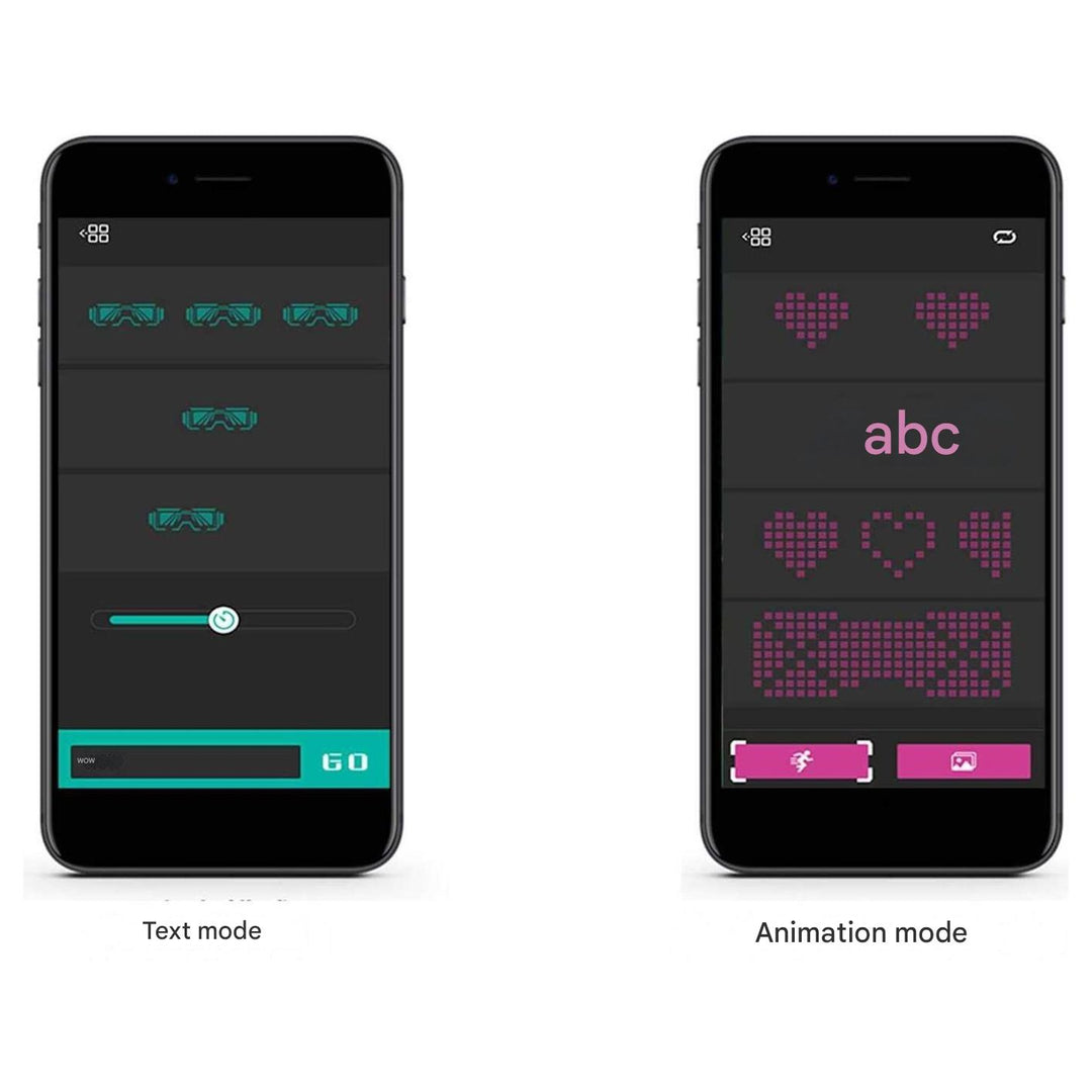 App-Programmable LED Party Glasses – GlowBeat