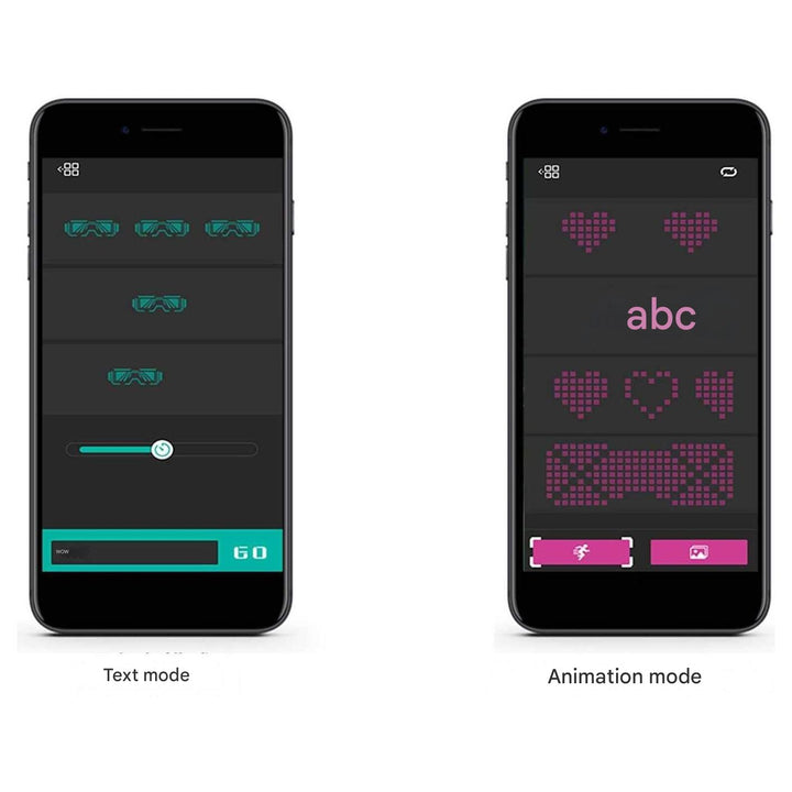 App-Programmable LED Party Glasses – GlowBeat