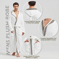 Comfortabele Flanellen Heren Badjas - James