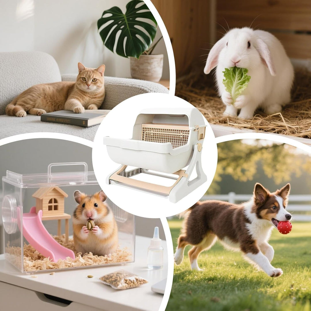 Automatic Odorless Litter Box with Open-Top Design – Felvora