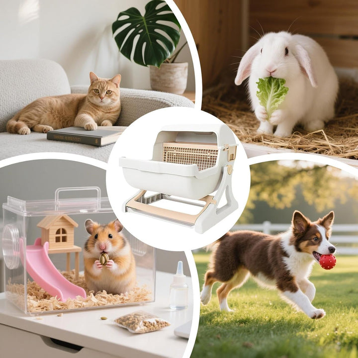 Automatic Odorless Litter Box with Open-Top Design – Felvora